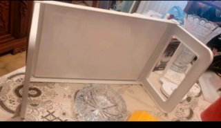 Vassoio Guzzini Space Age anni '70 da letto