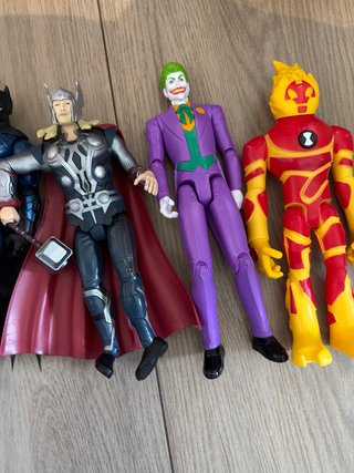 Pack Figure Marvel e DC