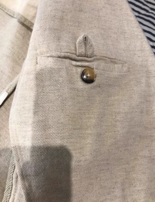 Blazer Zara Niño Lino Beige Talla 11/12
