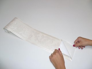 A.S. Création cenefa autoadhesivo Stick Ups beige crema