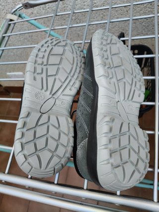 Zapatos de trabajo grises FAL Talla 38