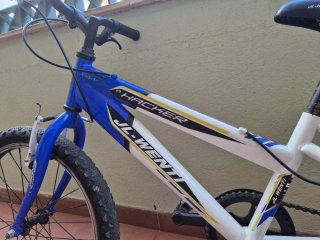 Bicicleta Hacker JL-WENTI 20 Azul/Blanca