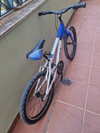 Bicicleta Hacker JL-WENTI 20 Azul/Blanca