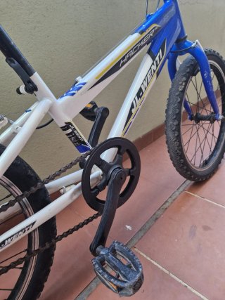 Bicicleta Hacker JL-WENTI 20 Azul/Blanca