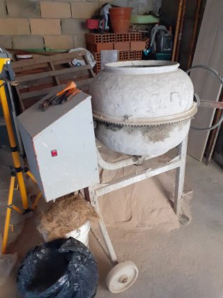 Hormigonera de obra