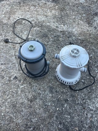 2 Bombas de Filtración Piscina