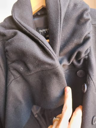 Cappotto Patrizia Pepe nero