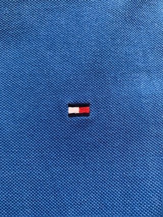 Tommy Hilfiger Men’s Polo Shirt Blue Size M...