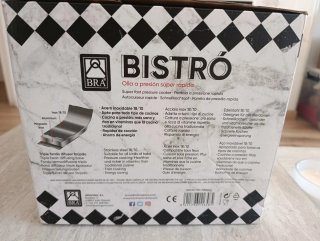 Olla a presión BRA BISTRO 6 Litros