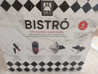 Olla a presión BRA BISTRO 6 Litros