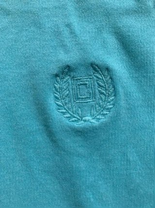 Chaps  Men’s Polo Shirt Turquoise Custom Fit...