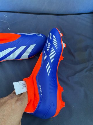 Zapatillas Fútbol Adidas Predator Azul Naranja