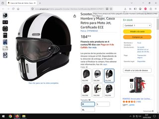 Casco Moto Fibra de Vidrio