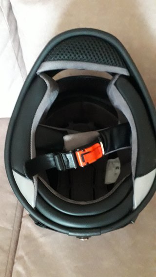 Casco Moto Fibra de Vidrio