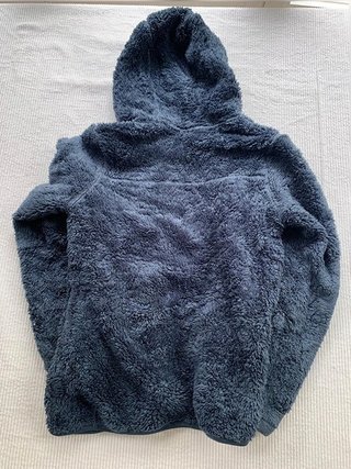 Reebok Teddy Fleece Zip Hoodie Grey Size M...