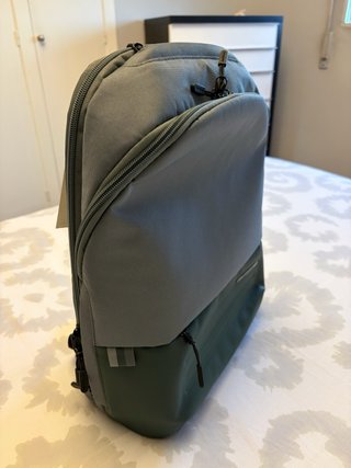 Mochila Samsonite Gris y Verde