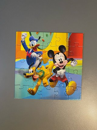 4 Puzzles Progresivos Mickey Mouse Educa