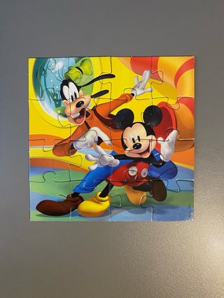 4 Puzzles Progresivos Mickey Mouse Educa