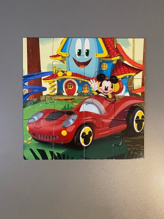 4 Puzzles Progresivos Mickey Mouse Educa