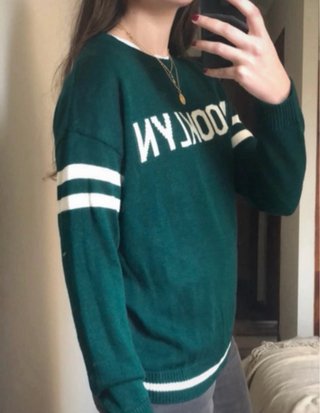 Jersey Pull and Bear verde talla S