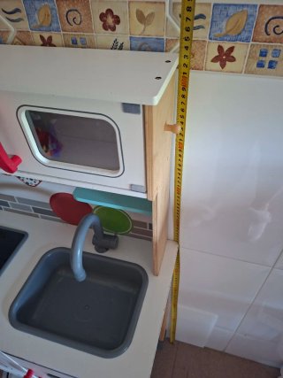 Cocina de juguete de madera