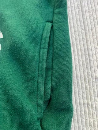 Adidas Originals Green Trefoil Hoodie Size M...
