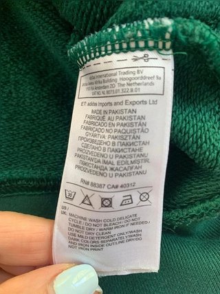 Adidas Originals Green Trefoil Hoodie Size M...