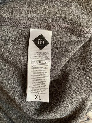 Mallas grises talla XL