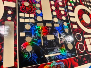 Kit Vinilo Pioneer XDJ-RX3 Calavera Flores