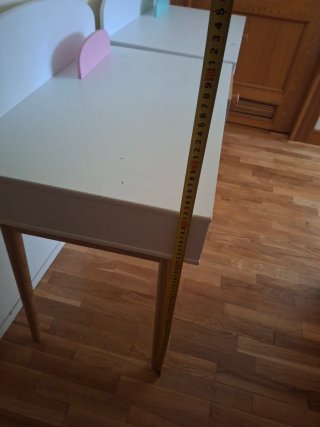 Escritorio infantil madera con cajón