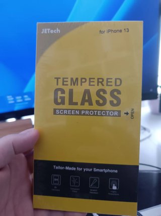 JETech Vetro Temperato per iPhone 13