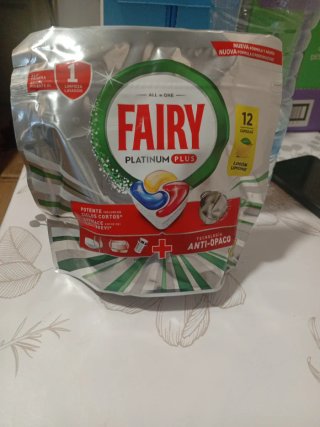 Cápsulas Lavavajillas Fairy Platinum Plus Limón