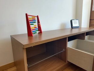 Mueble TV moderno + módulo colgante