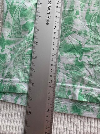Puma green printed polo shirt men size L...