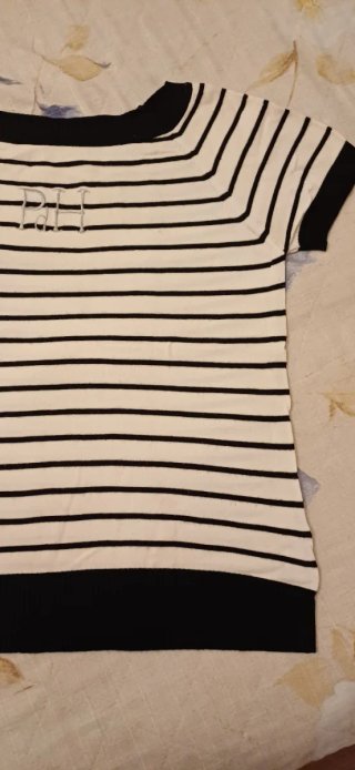 Jersey Pedro del Hierro Rayas Blanco y Negro