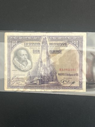 Billete 100 Pesetas España