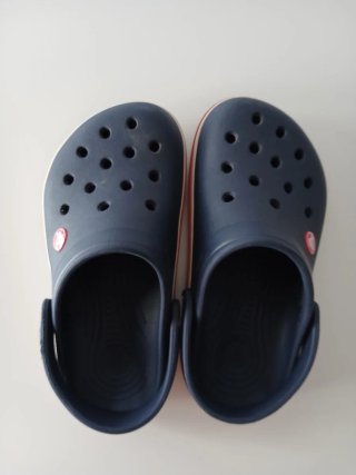Crocs per Bambini Taglia 35 Blu/Rosso (J3)