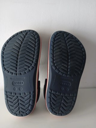 Crocs per Bambini Taglia 35 Blu/Rosso (J3)