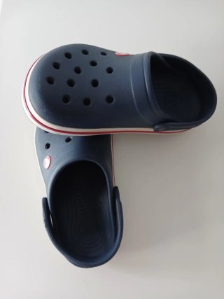 Crocs per Bambini Taglia 35 Blu/Rosso (J3)