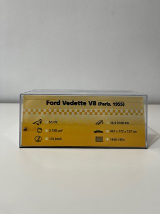 Miniatura Taxi Ford Vedette V8 (Paris, 1955) 1:43