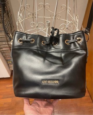 Borsa tracolla Love Moschino nera