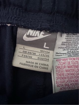 Pantaloncino sportivo Nike uomo blu