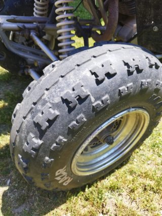 Yamaha Warrior 350 Quad Azul