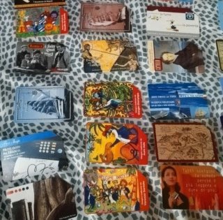 Schede telefoniche vintage collezionismo