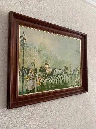 Cuadro decorativo estilo clásico