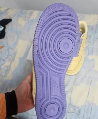 Nike Air Force 1 Kobe Amarillo Púrpura