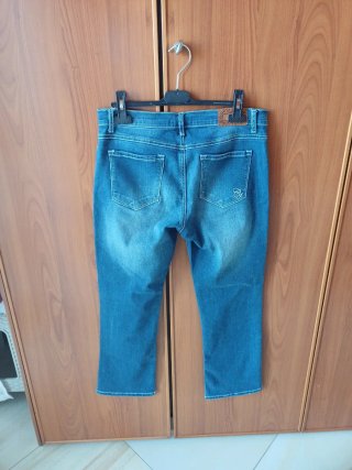 Jeans corti Camomilla blu taglia 44 italiana