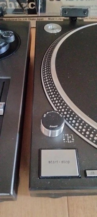 Pareja Technics SL-1210 MK2 Negros