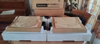 Pareja Technics SL-1210 MK2 Negros