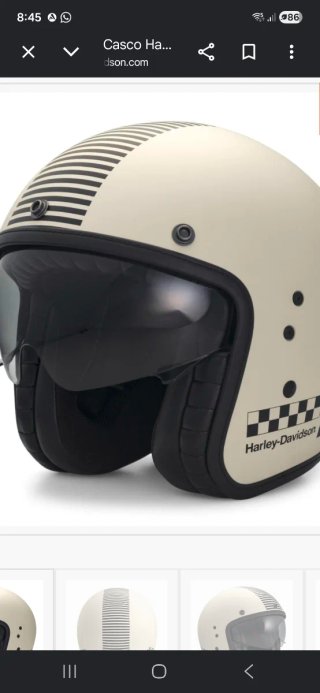 Casco Jet Harley-Davidson Talla L